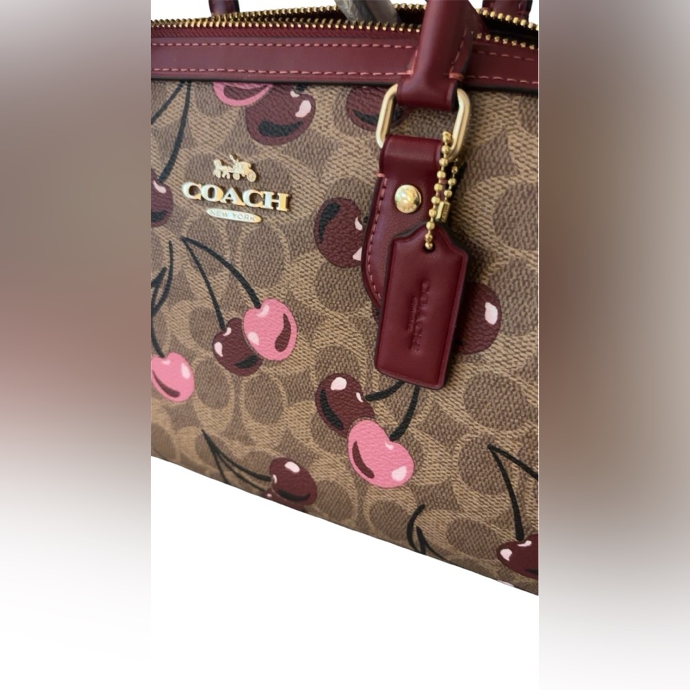 NWT Coach Cherry Limited Edition Bag & Wallet BUNDLE! - Picture 10 of 11